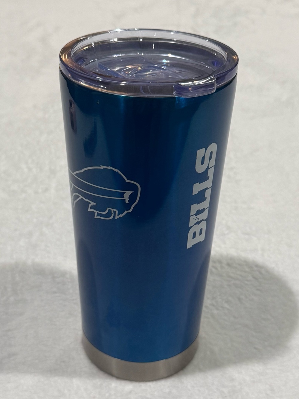 logobrands Buffalo Bills 20 oz Insulated Stainless Steel Tumbler Blue w/ Lid